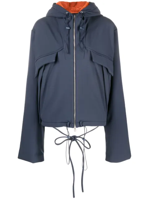 Ottolinger faux-fur lining hooded jacket 