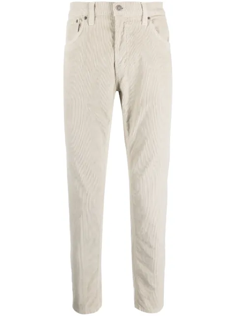DONDUP pantalon en velours côtelé à taille basse