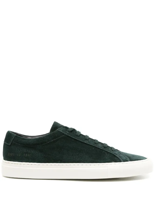 Green suede best sale common projects