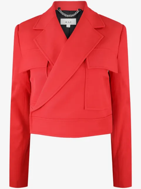 A.L.C. Reeve asymmetric cropped blazer