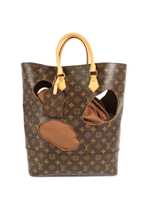 Louis Vuitton Pre-Owned x Comme des Garçons 2014 cut-out tote bag WOMEN