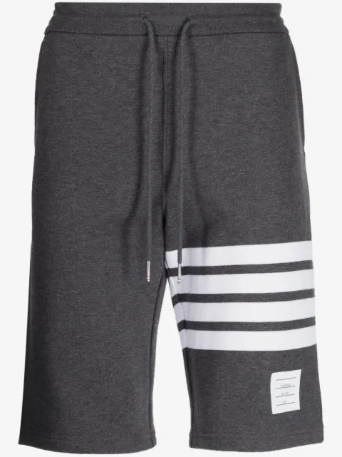 Thom Browne 4-Bar cotton track shorts
