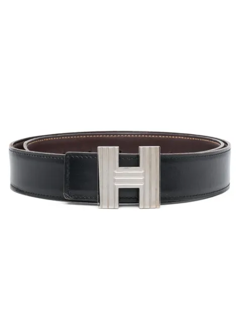 Hermès Pre-Owned 2000 Cadena H reversible belt