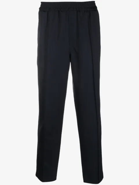 A.P.C. elasticated-waist wool trousers