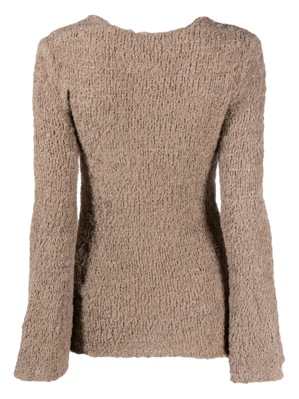 By Malene Birger Pelira opengebreide trui - Beige