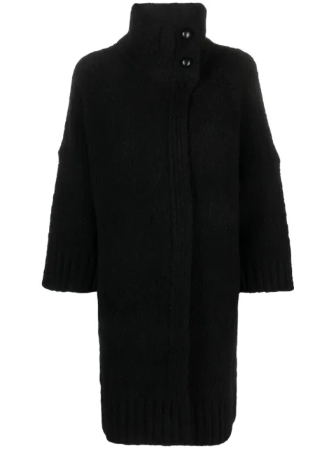 LIU JO high-neck bouclé coat