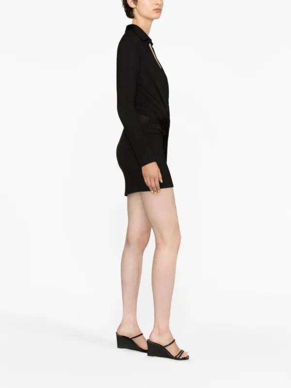 Jacquemus La Robe Bahia ミニドレス | ブラック | FARFETCH JP