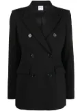 ASPESI long-sleeved double-breasted blazer - Black
