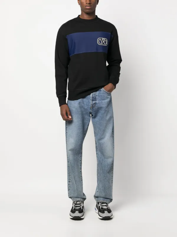 Valentino hot sale jeans sweatshirt