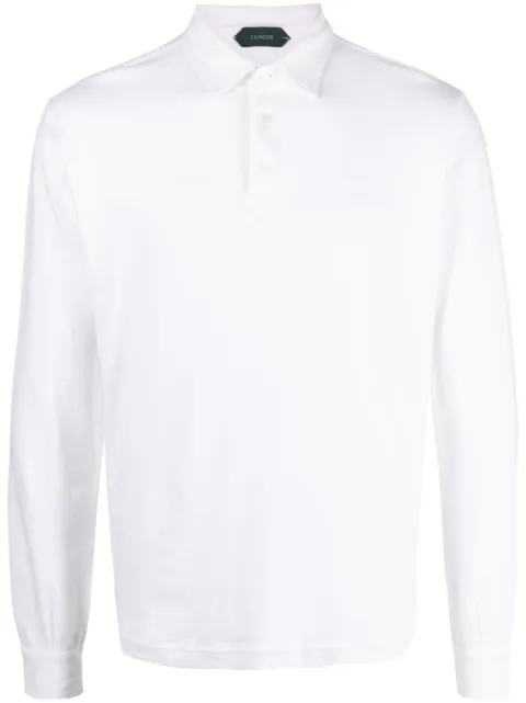 Zanone cotton polo shirt