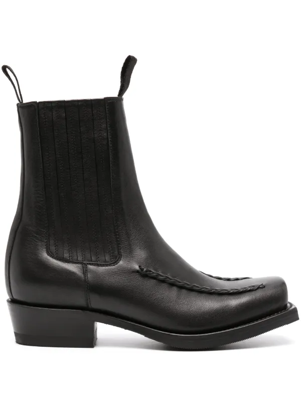 Hereu Agulla 45mm Leather Ankle Boots Farfetch