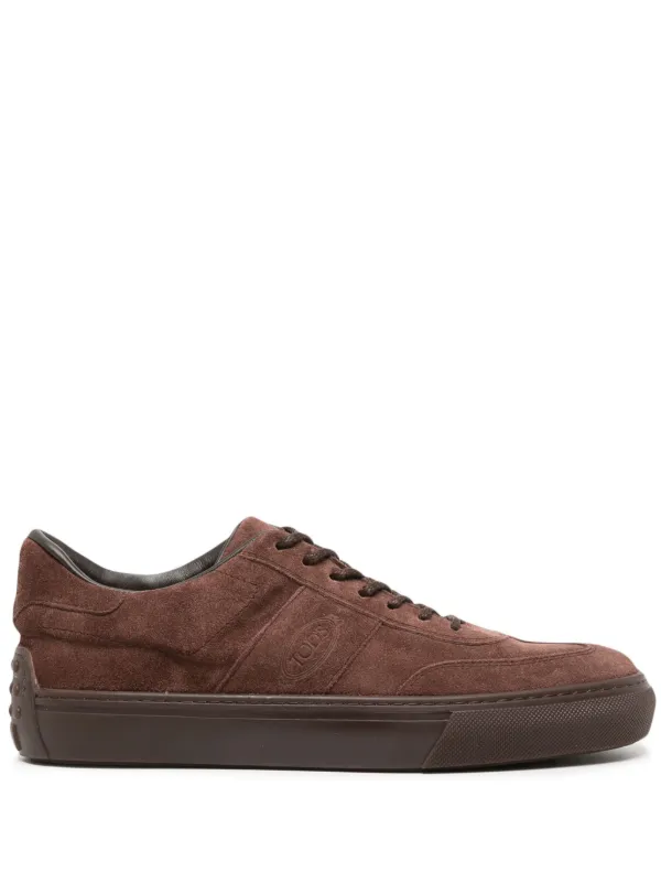 Tod s Baskets En Daim Marron FARFETCH MA