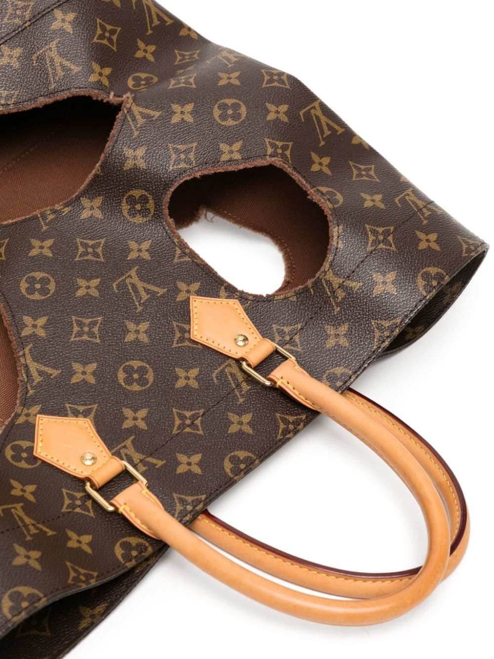 Louis Vuitton X Comme Des Garçons 2014 Pre-Owned Halls Tote Bag - Brown for  Women