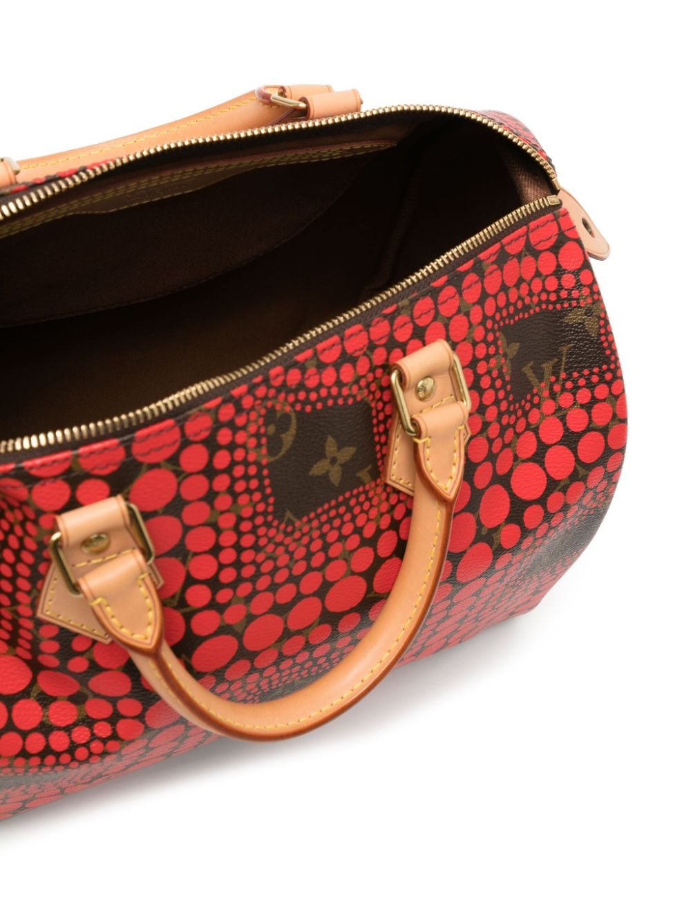 Louis Vuitton x Yayoi Kusama Pre-owned Polka Dots Speedy 30 Handbag - Red