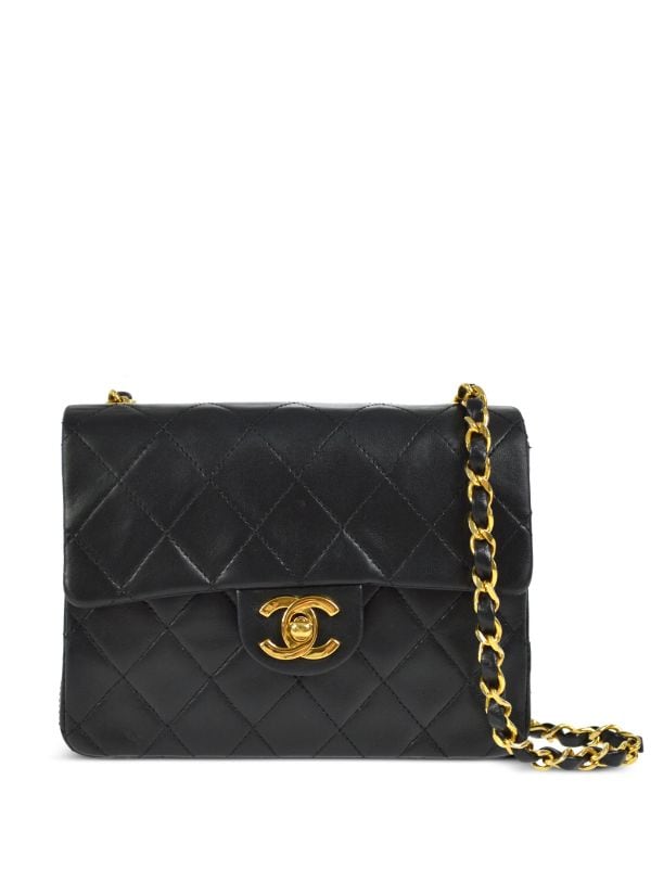 Chanel Pre-owned 1985-1990 Mini Classic Flap Shoulder Bag