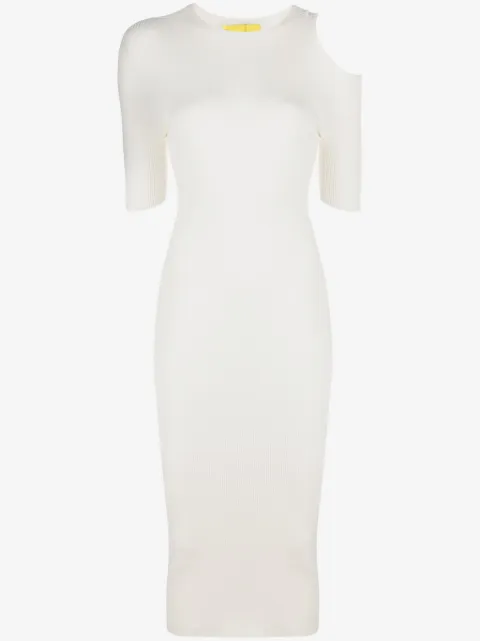 AERON ribbed midi dress