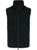 Herno zip-up puffer gilet - Blue