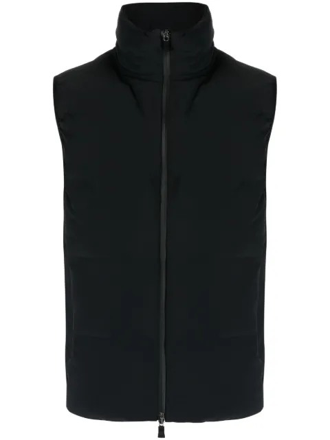 Herno zip-up puffer gilet