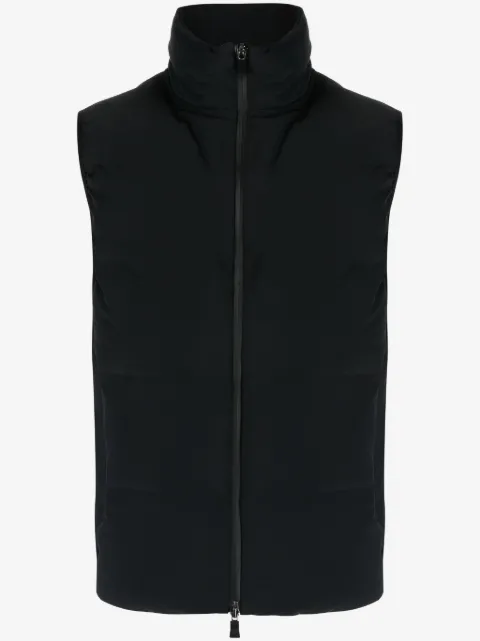 Herno zip-up puffer gilet