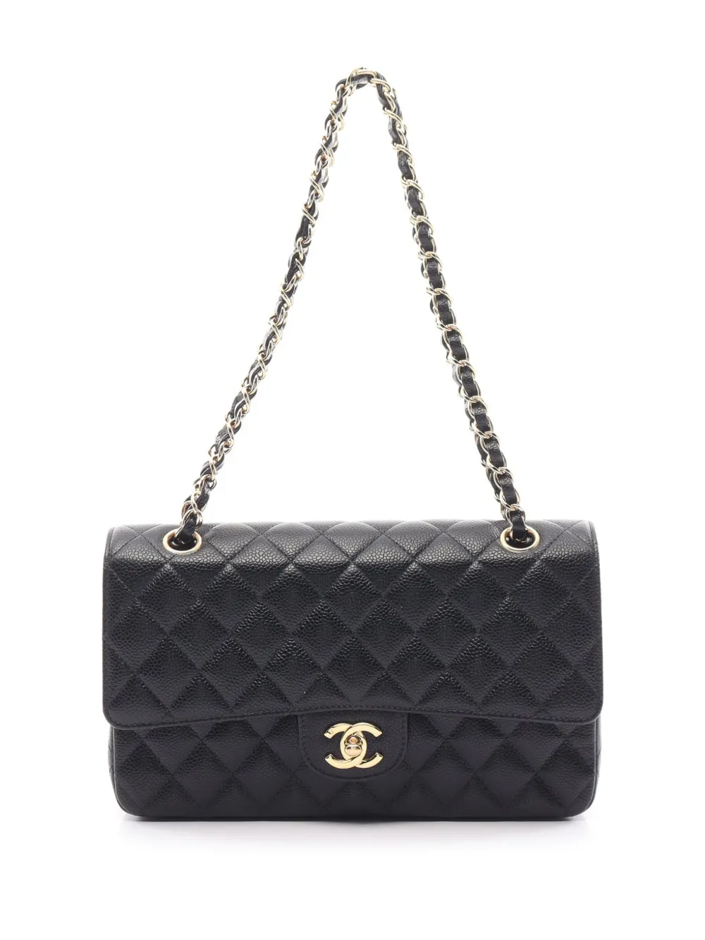 CHANEL Pre-Owned 2004-2005 ダブルフラップ ショルダーバッグ 