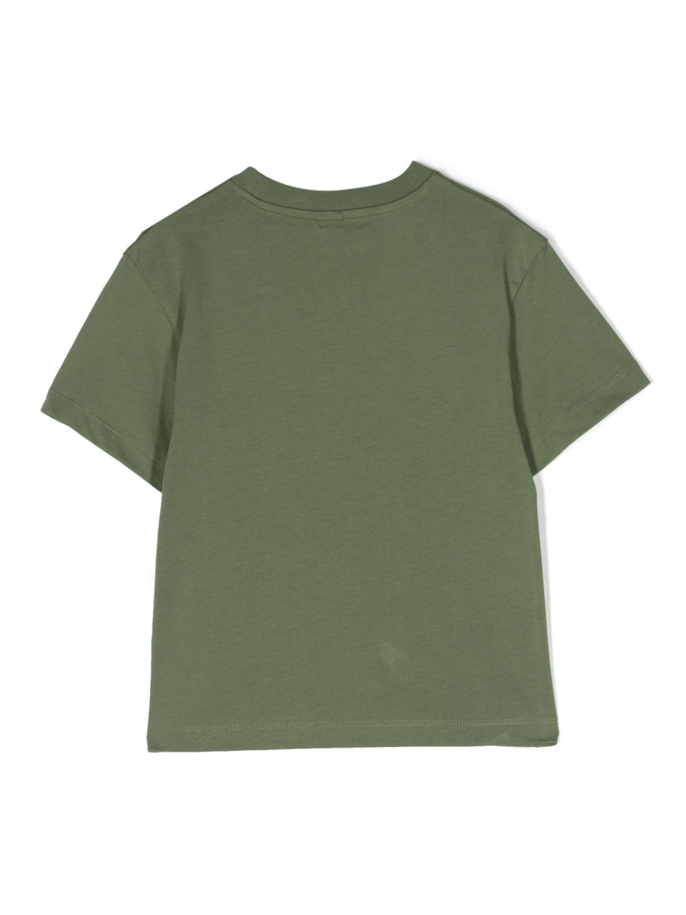 Stella McCartney Kids logo-print cotton T-shirt - Groen