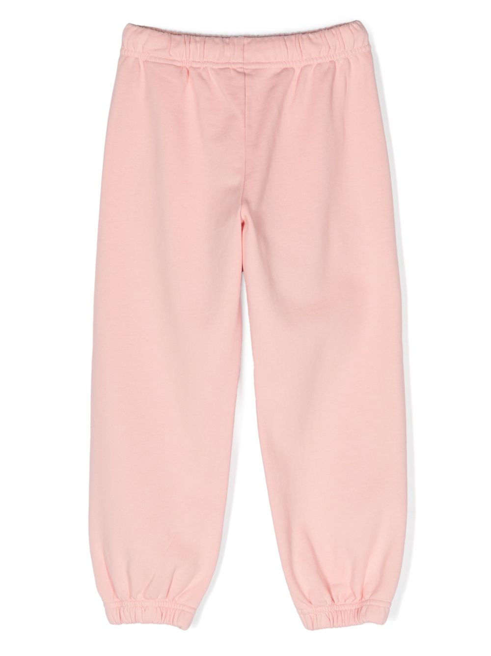 Palm Angels Kids logo-print cotton track trousers - Roze