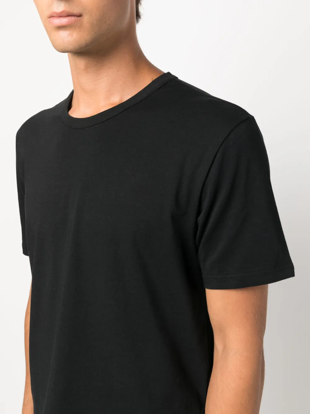 Palm Angels Effen T-shirt Wit