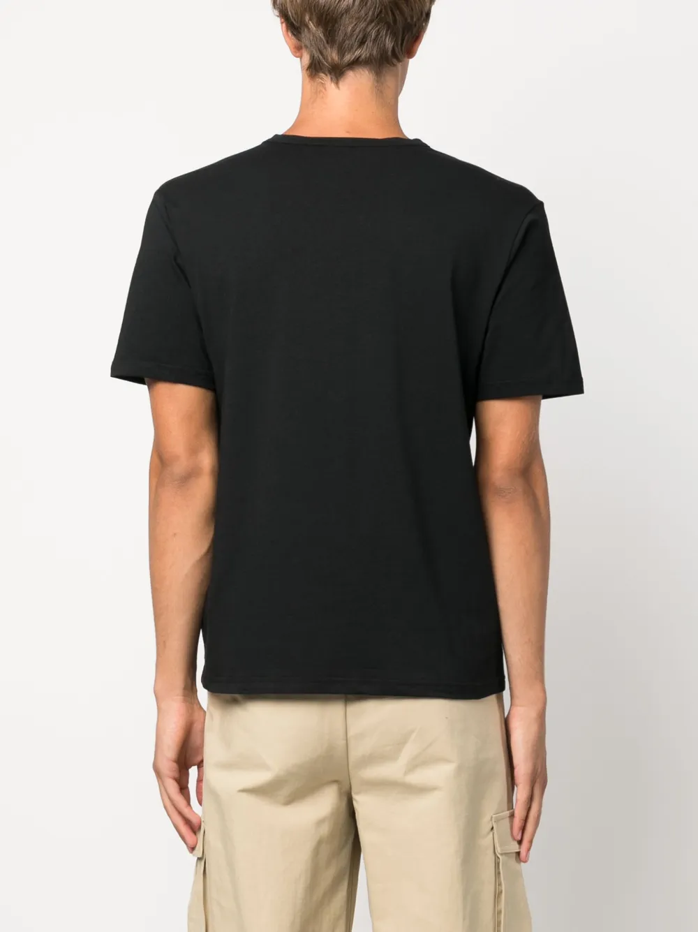 Palm Angels Effen T-shirt Wit