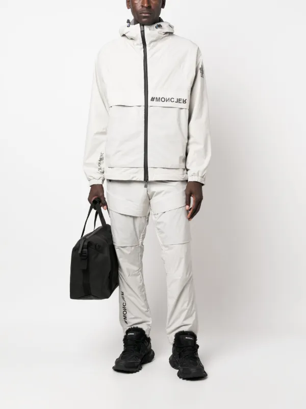 パンツ MONCLER GRENOBLE WHITE COTTON PANTS Moncler - Pantalone Sportivo White Pant | Mitchell Stores