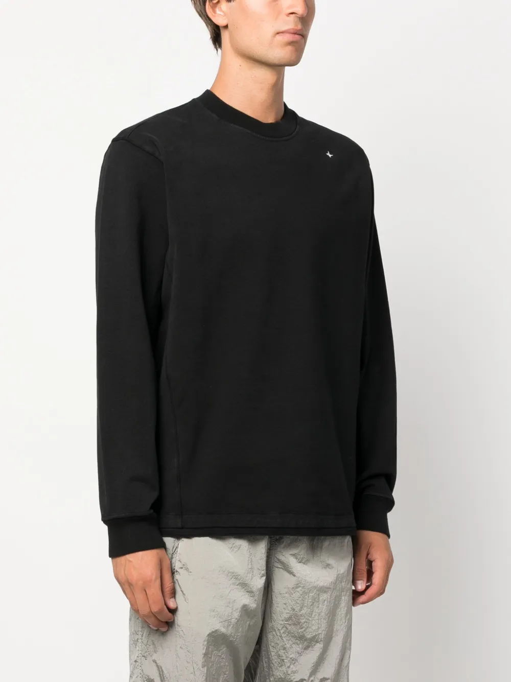 Stone Island Stellina logo-embroidered Sweatshirt - Farfetch