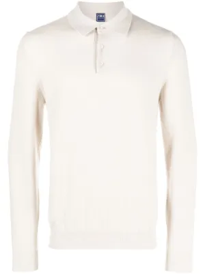 Fedeli long outlet sleeve polo