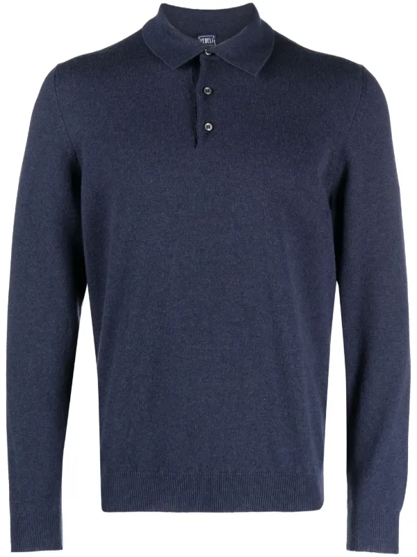 Fedeli long sleeve clearance polo