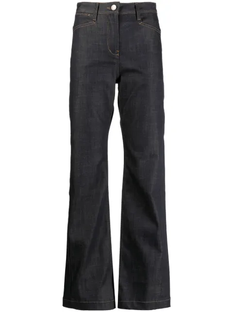 Low Classic mid-rise flared jeans 