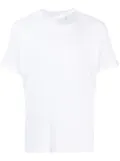 LGN LOUIS GABRIEL NOUCHI cut-out plissé cotton T-shirt - White