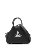 Vivienne Westwood Orb-plaque recycled polyester tote bag - Black