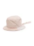 Thom Browne Kids stripe-print bucket hat - Pink