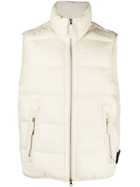 Stone Island zip-up padded gilet 