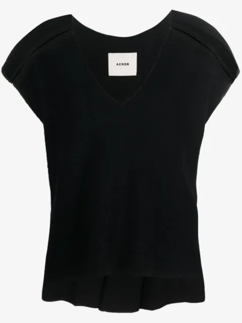 AERON Hybrid V-neck top