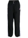 AAPE BY *A BATHING APE® stripe-detail drawstring track pants - Black