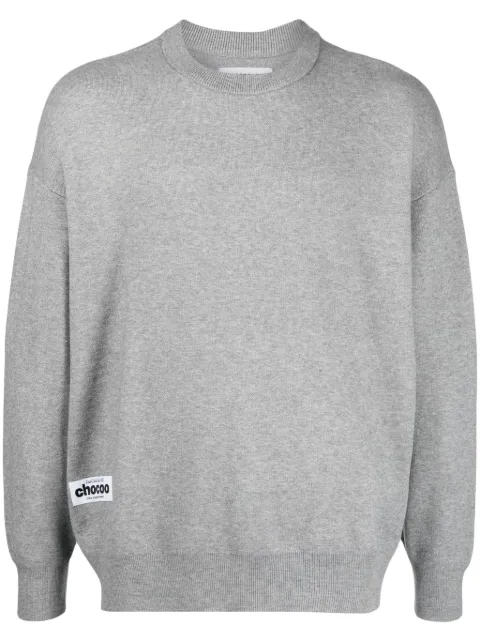 CHOCOOLATE intarsia-knit sweater