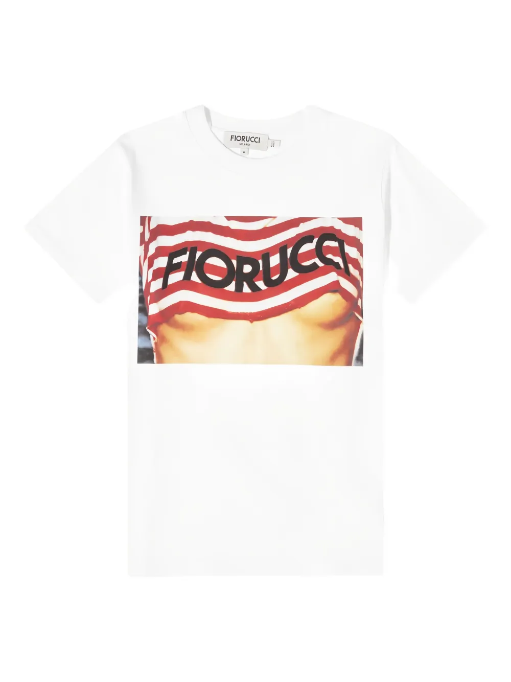 Fiorucci graphic-print crew-neck T-shirt | White | Image 1
