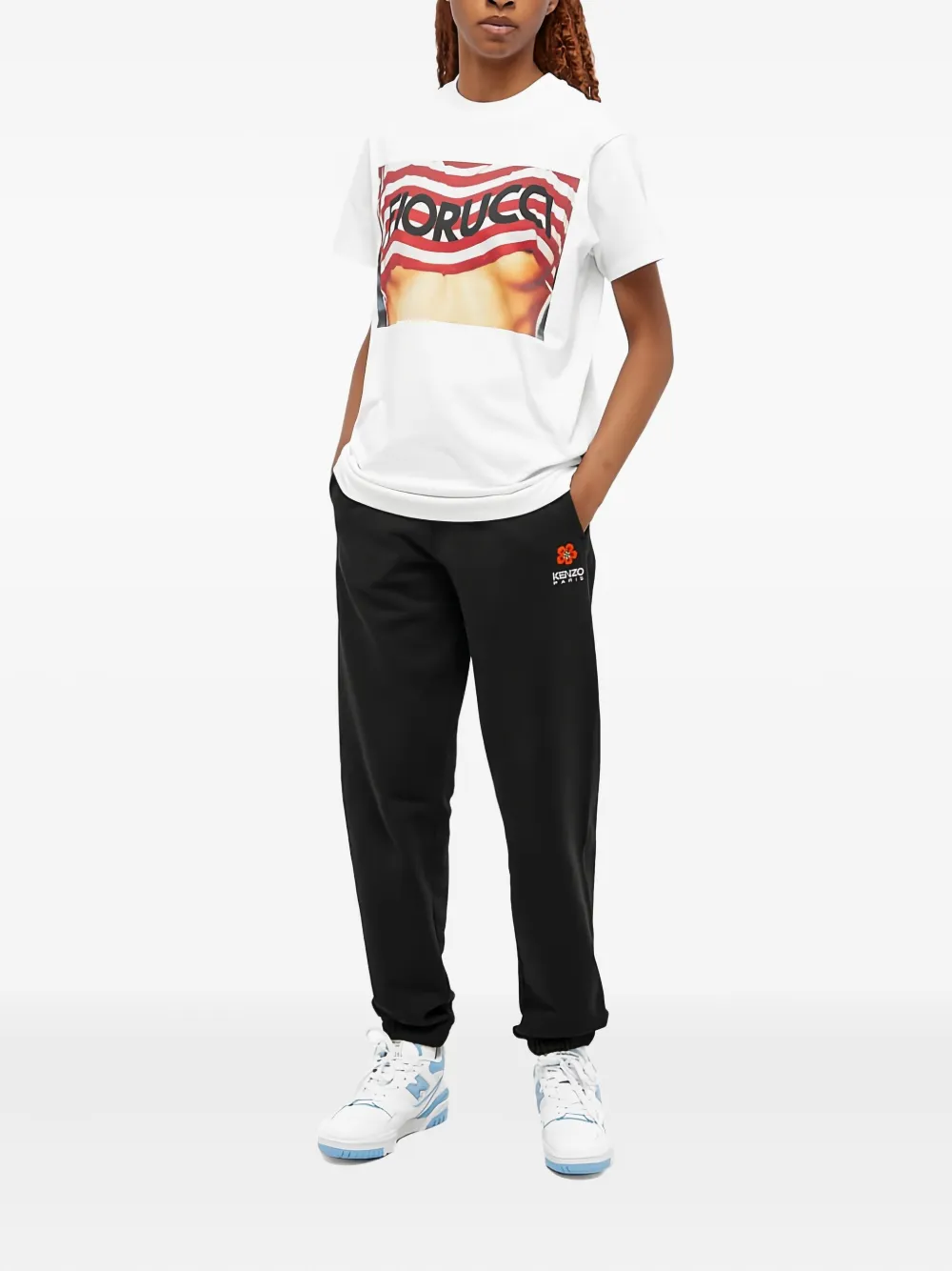 Fiorucci graphic-print crew-neck T-shirt | T-Shirts & Jersey Shirts | Image 2