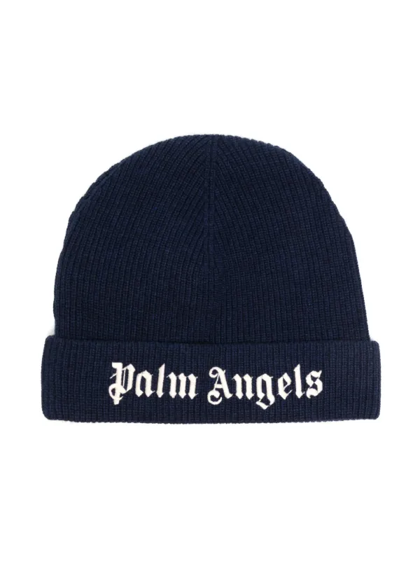 Palm Angels Kids ロゴ ビーニー - Farfetch