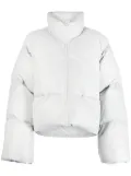 Low Classic high-neck puffer jacket - Grey