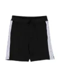 DSQUARED2 KIDS logo-print drawstring shorts - Black