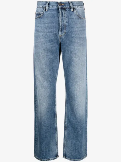 Carhartt WIP mid-rise straight-leg jeans 