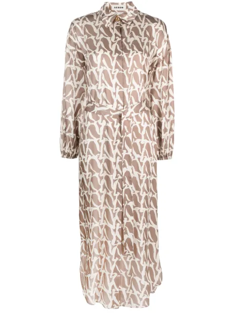 AERON Haywis A-monogram shirt dress