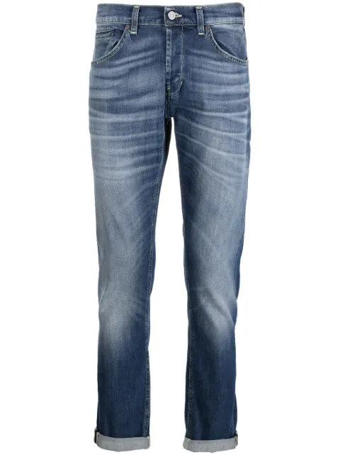 DONDUP jeans rectos con tiro bajo 