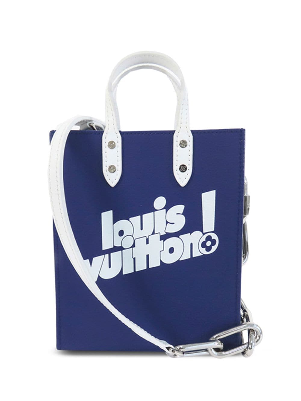 Louis Vuitton 2019 Pre-owned Sac Plat Two-Way Bag - White