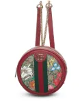 Gucci Pre-Owned Flora Ophidia Round backpack - Brown